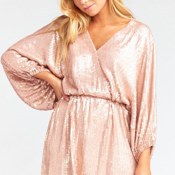 Rosegold Sequins