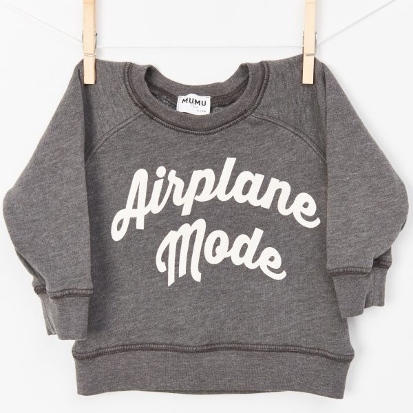 Airplane Mode Heather Graphic