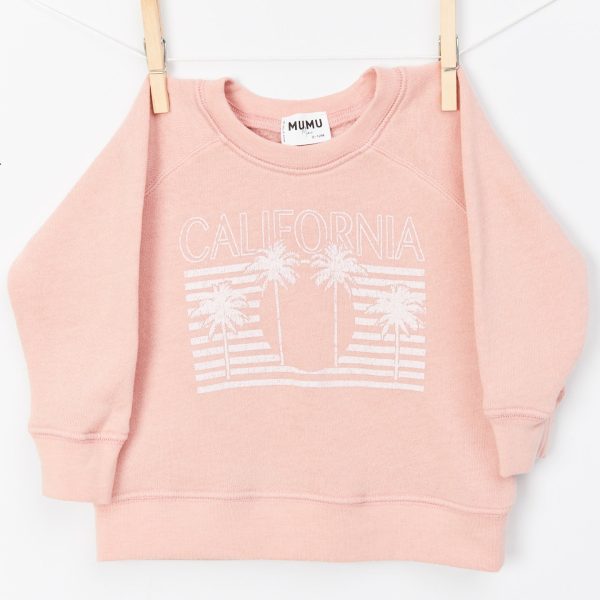 CA Palm Pink Graphic