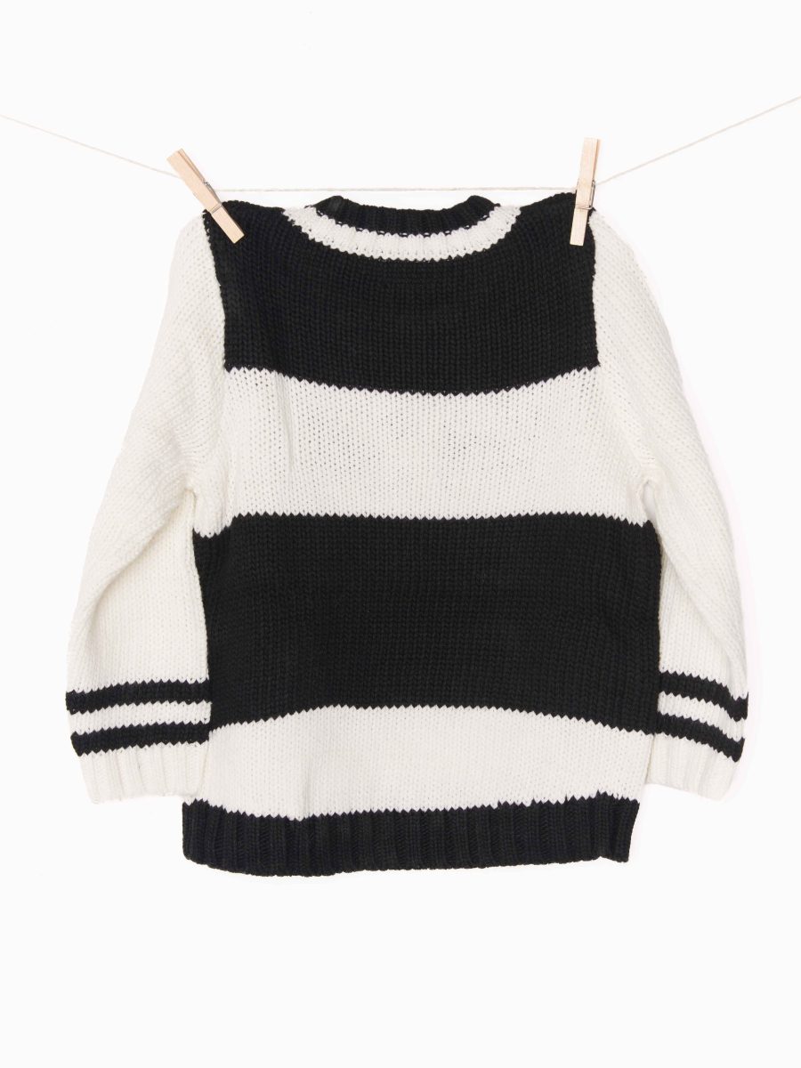 Mini Ski In Sweater ~ Ski Knit Black