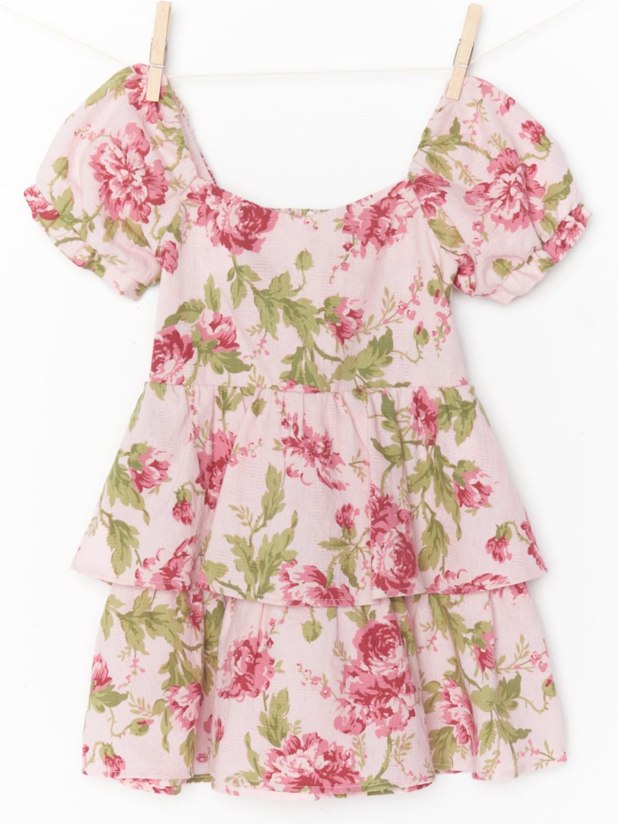 Little Miss Mini Dress ~ Garden Romantic