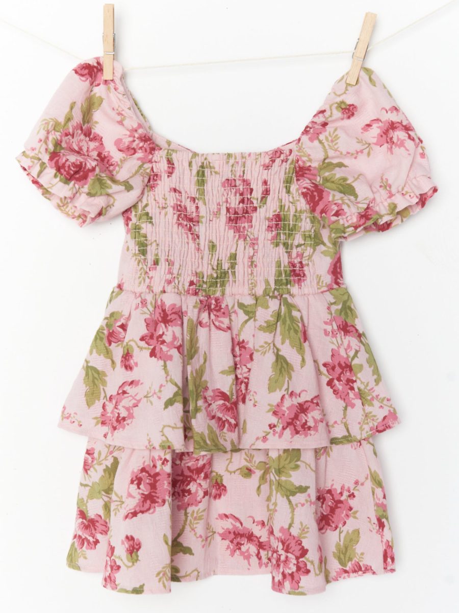 Little Miss Mini Dress ~ Garden Romantic