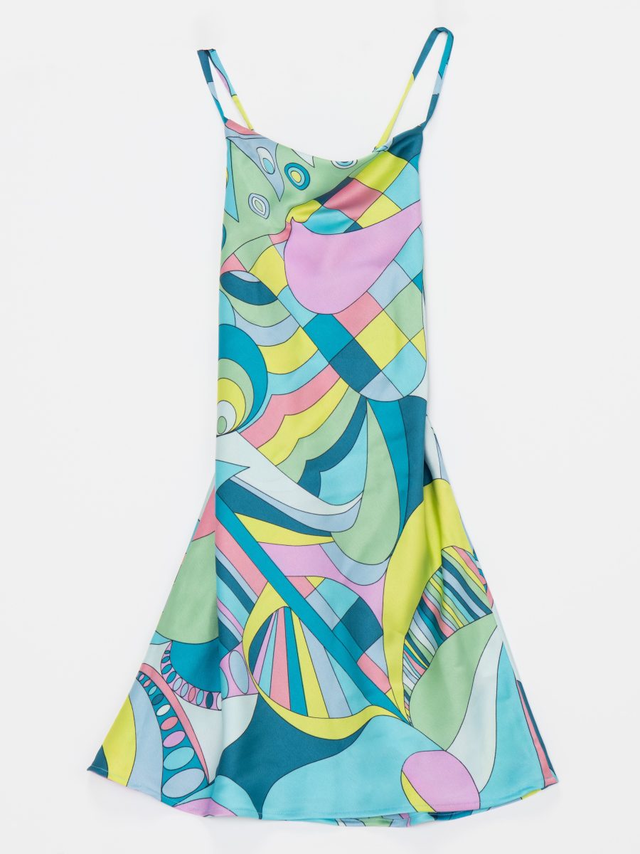 Little Verona Dress ~ Go Go Luxe Satin