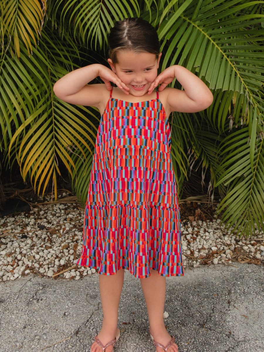 Little Caroline Mini ~ Cabo Crush Geo