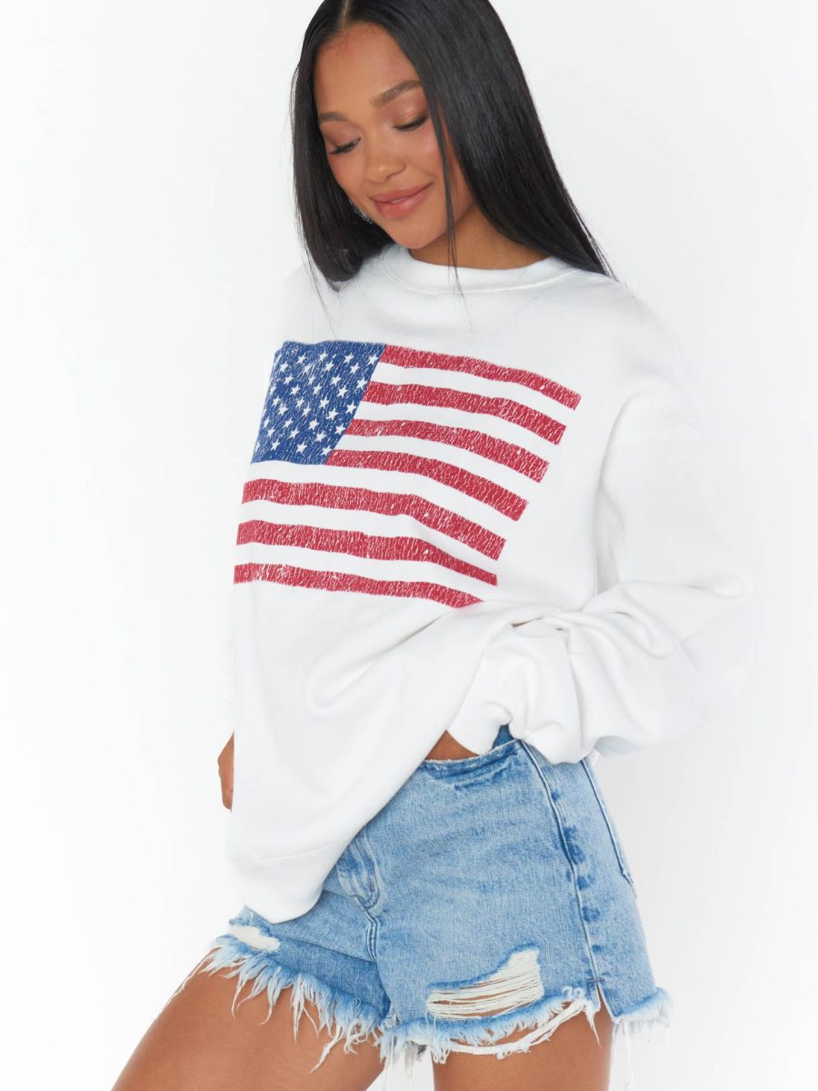 Stanley Sweatshirt ~ American Flag Graphic