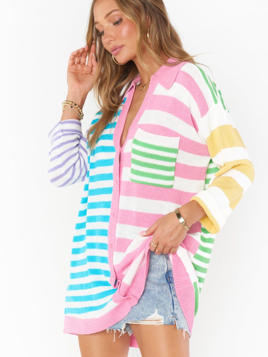 Sonny Sweater ~ Candy Chalk Knit