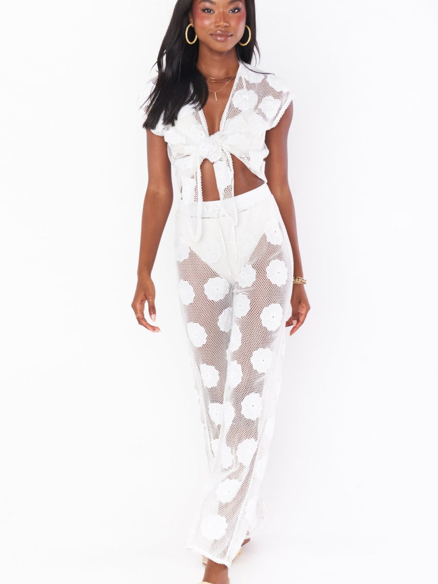 Washed Ashore Pants ~ Wildflower Mesh