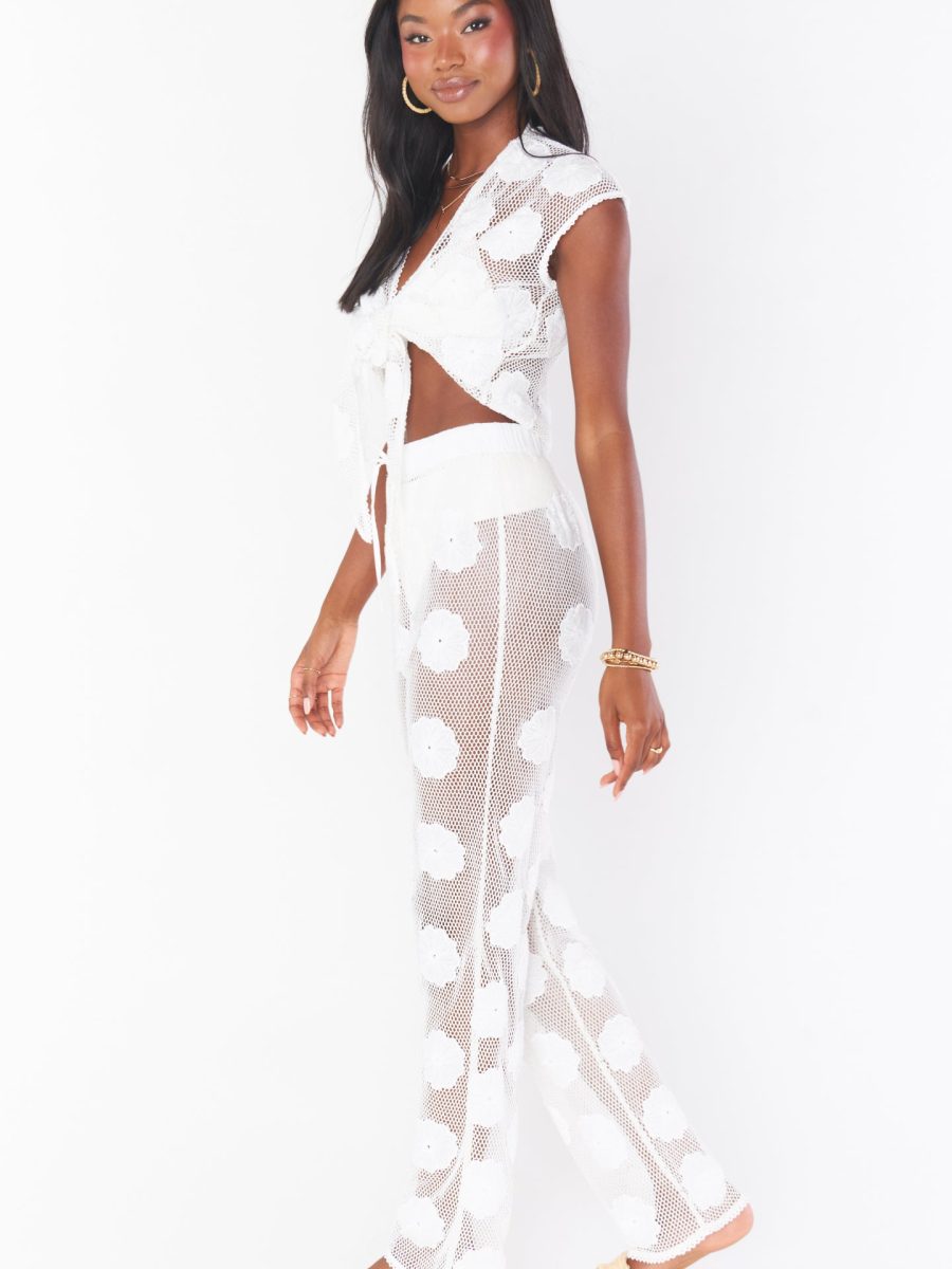 Washed Ashore Pants ~ Wildflower Mesh