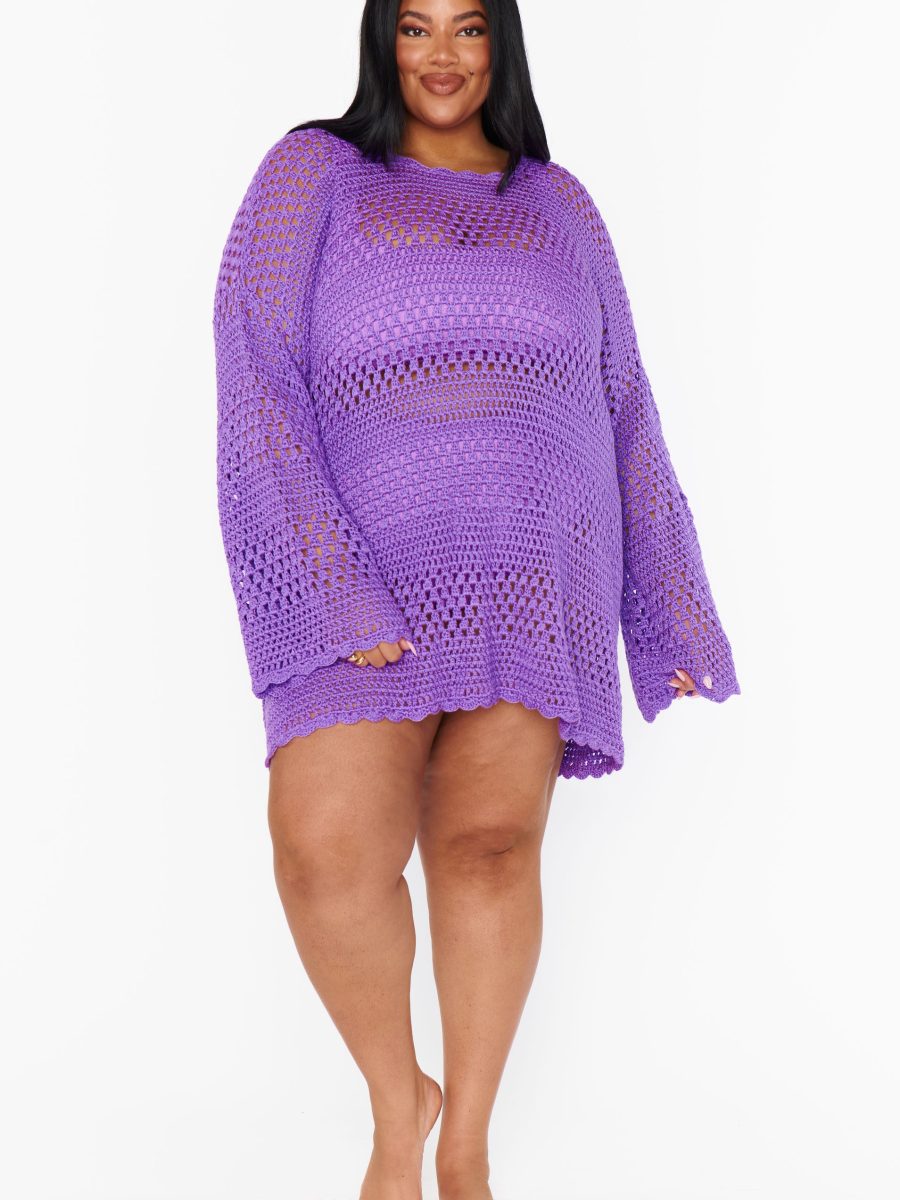 Paula Pullover ~ Ultra Violet Crochet