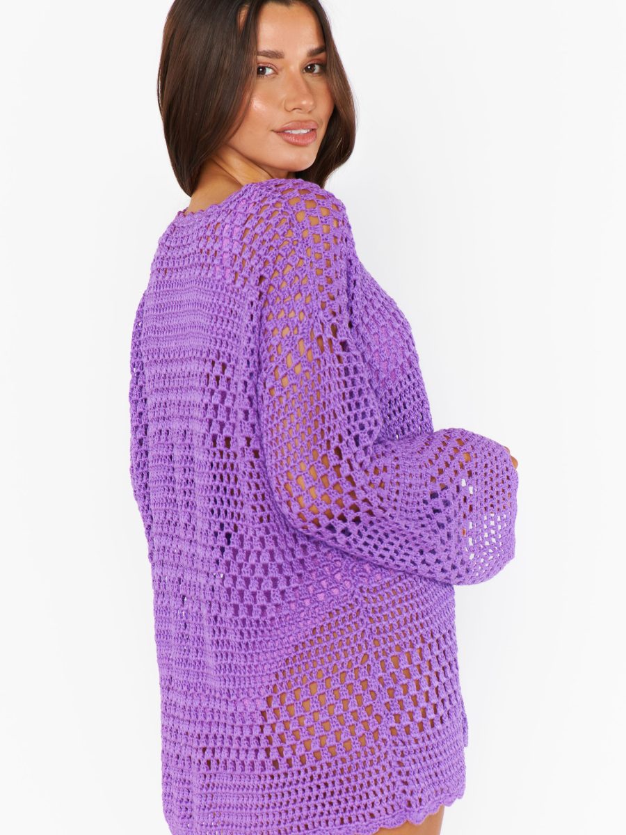 Paula Pullover ~ Ultra Violet Crochet
