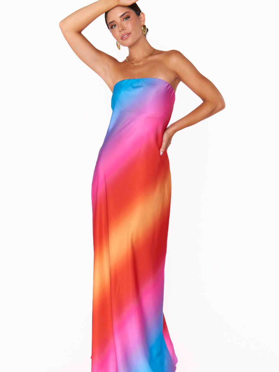 Taylor Tube Dress ~ Sunset Ombre