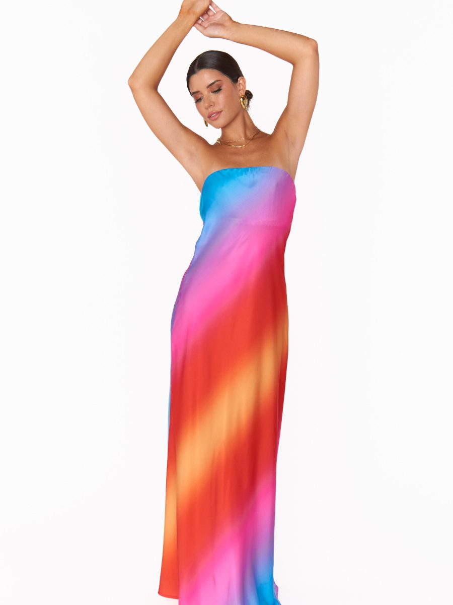 Taylor Tube Dress ~ Sunset Ombre