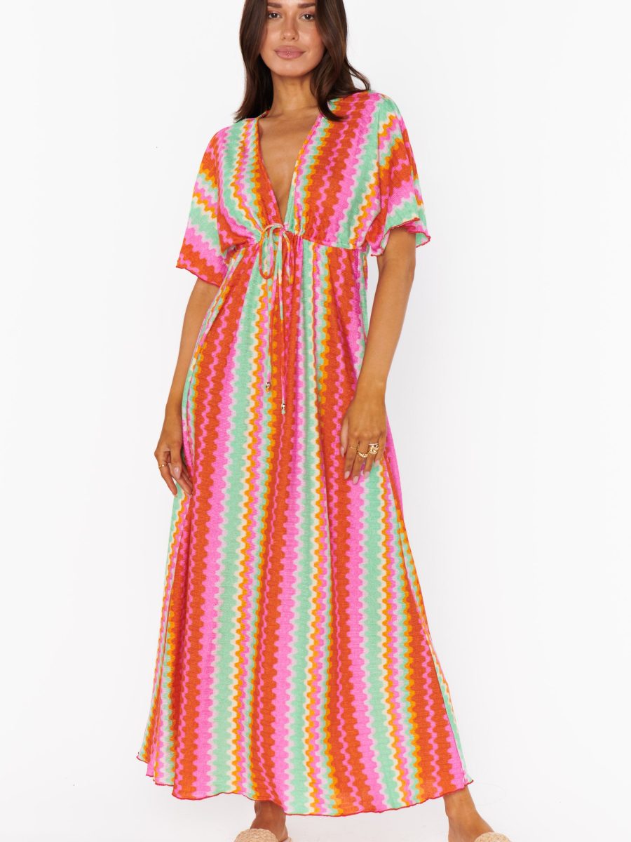 Kenzie Maxi Dress ~ Cabo Groovy Knit