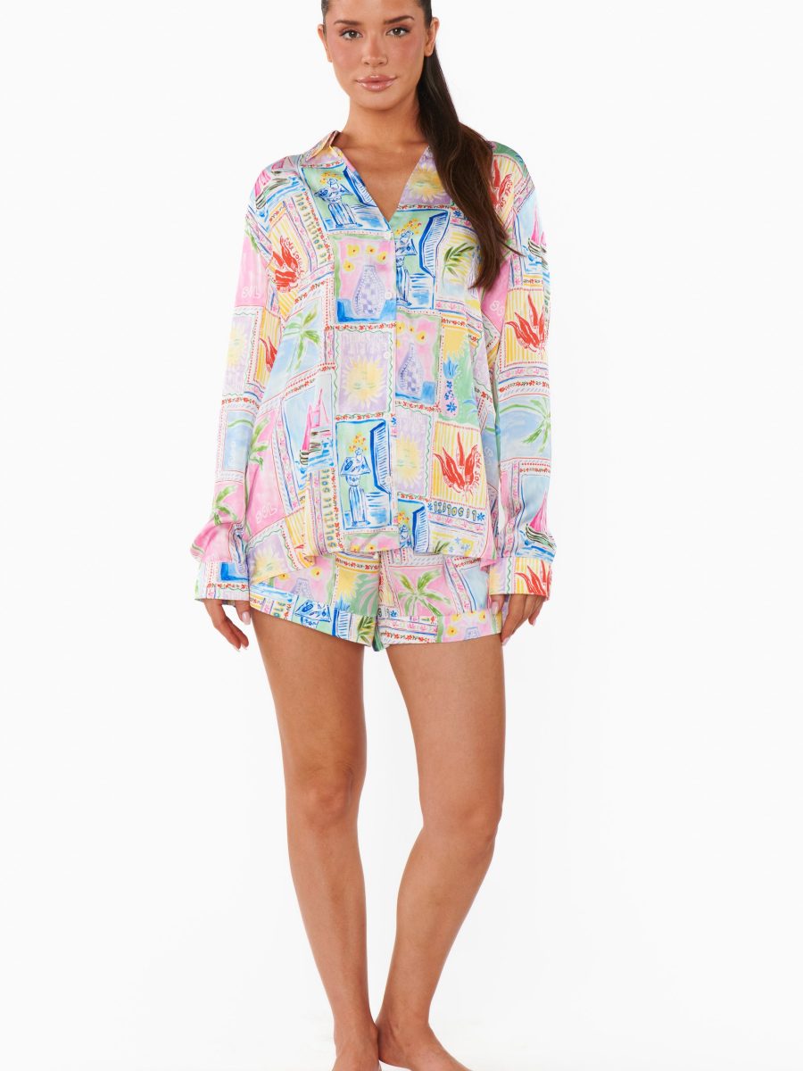 Early Riser PJ Set ~ Soleil Silky