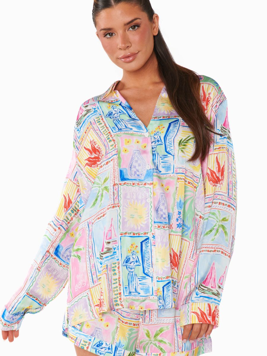 Early Riser PJ Set ~ Soleil Silky