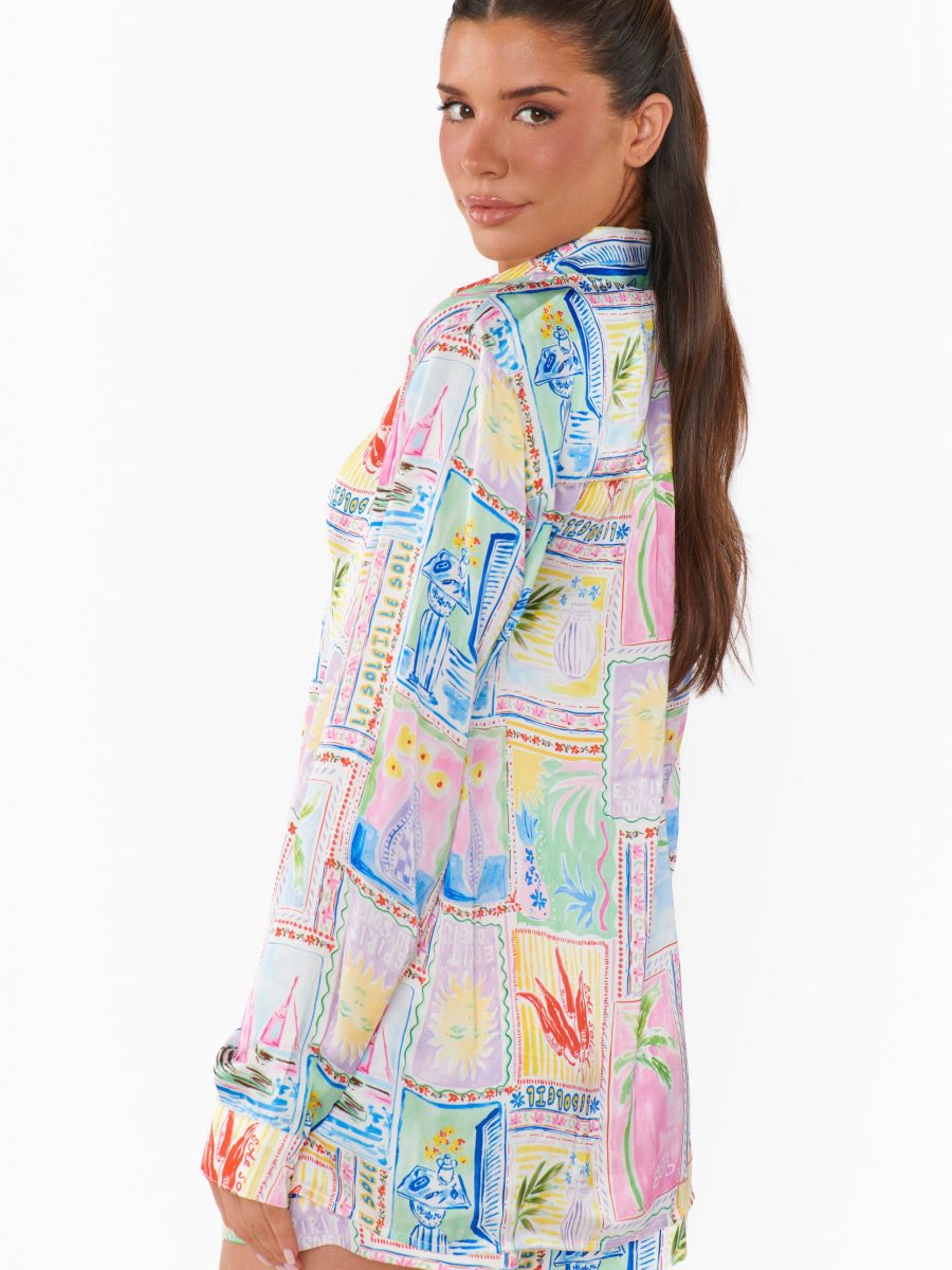 Early Riser PJ Set ~ Soleil Silky