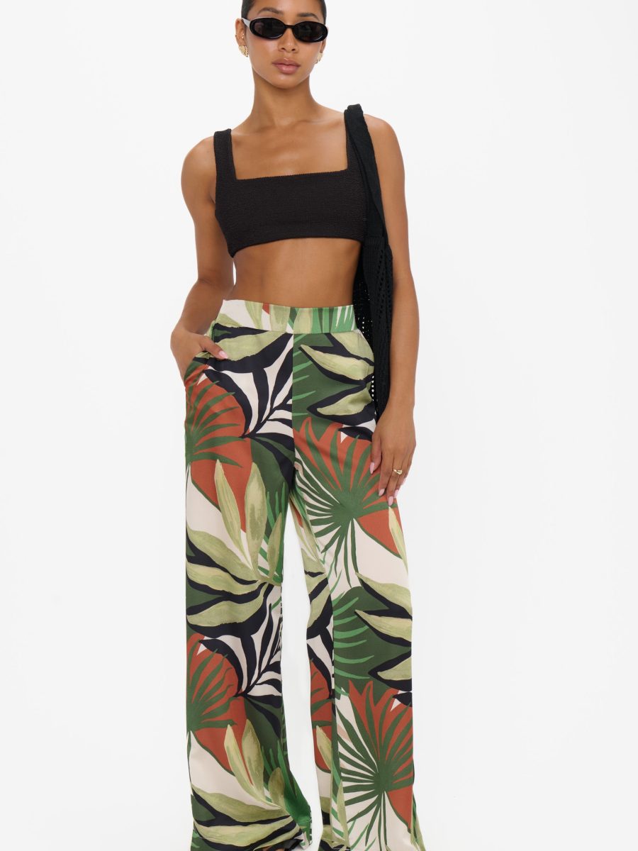 Vince Pants ~ Caribbean Palms