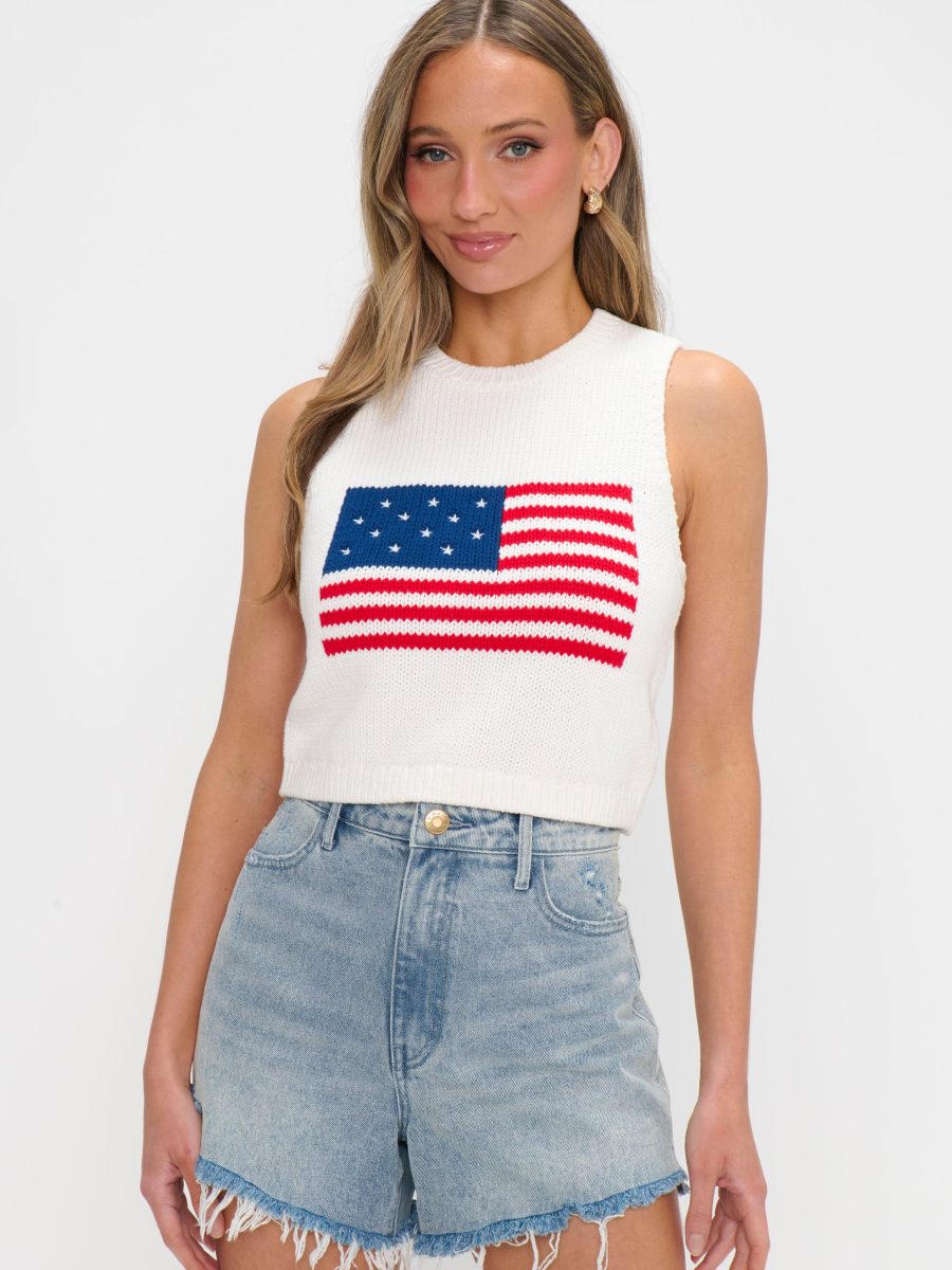 Milo Tank ~ Flag Knit