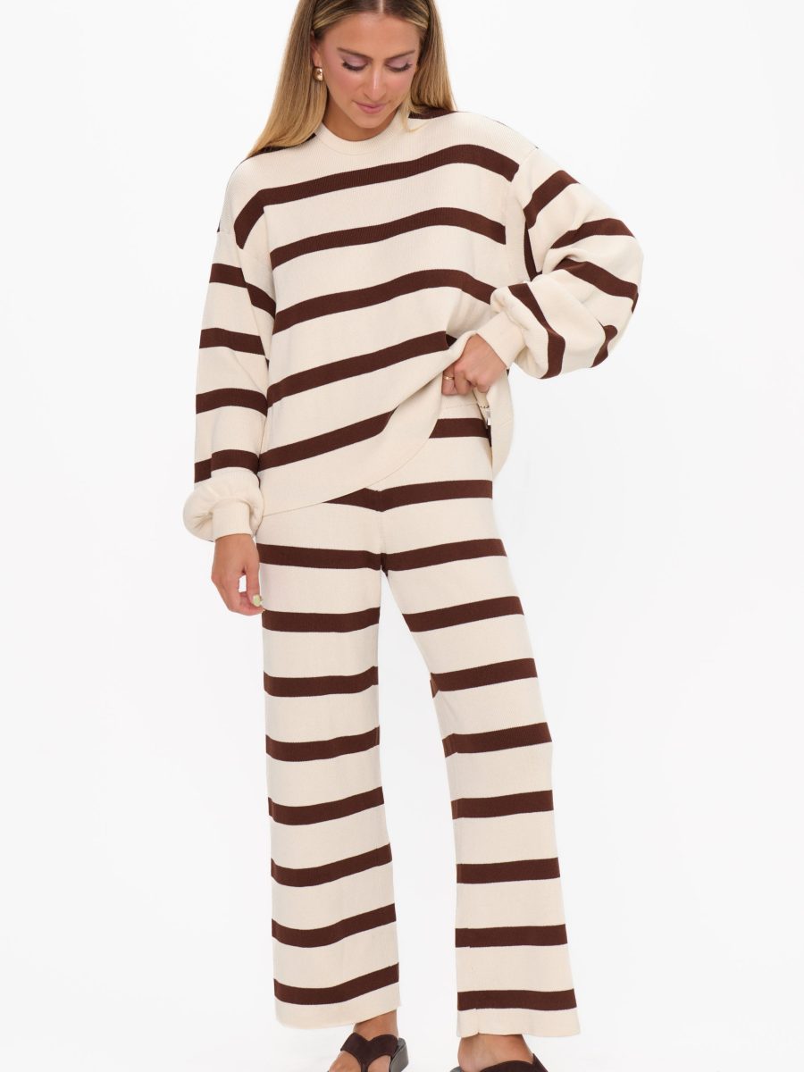 Samson Pants ~ Driftwood Stripe