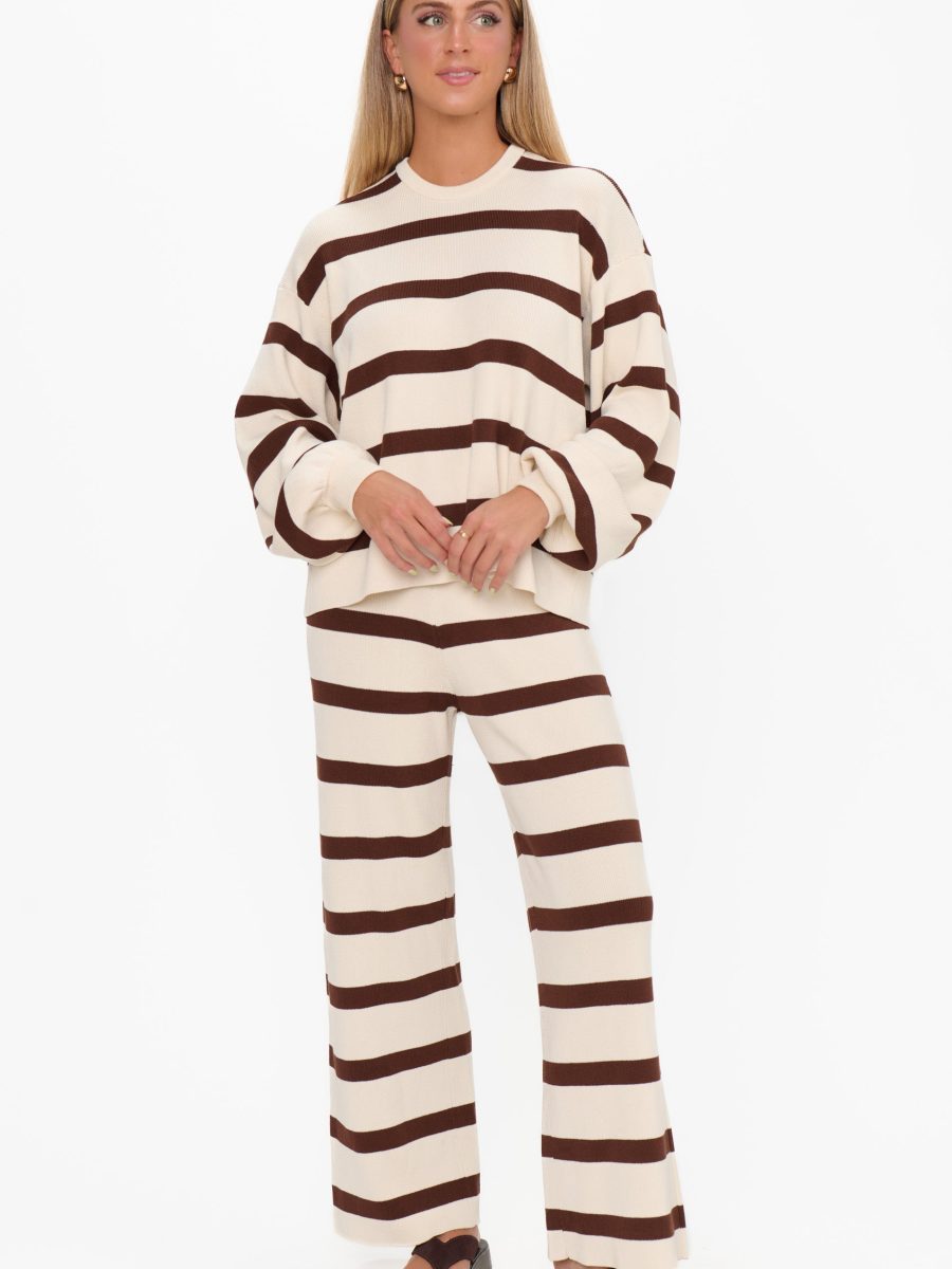 Samson Pants ~ Driftwood Stripe