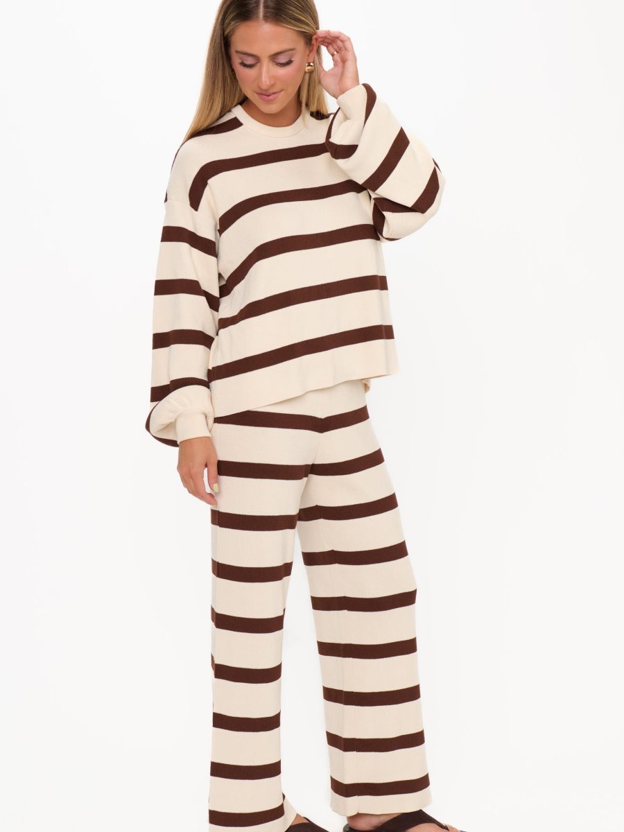 Samson Pants ~ Driftwood Stripe