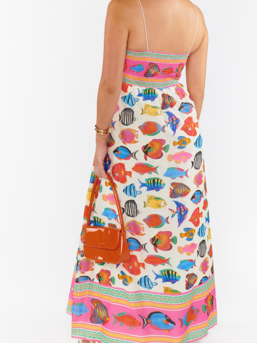 Skylar Maxi Dress ~ Rainbow Reef