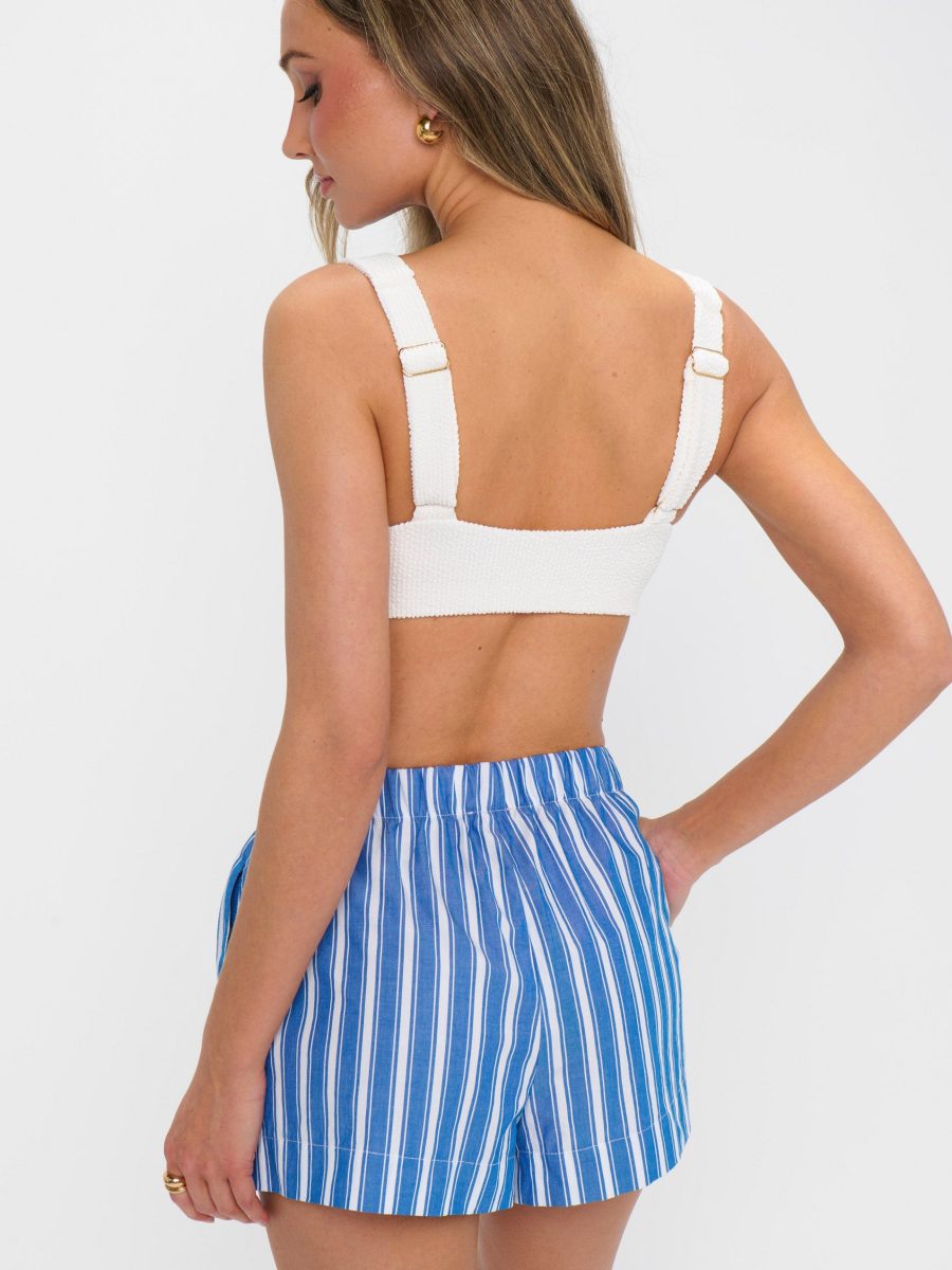 Max Boxer Shorts ~ Coastal Blue Stripe