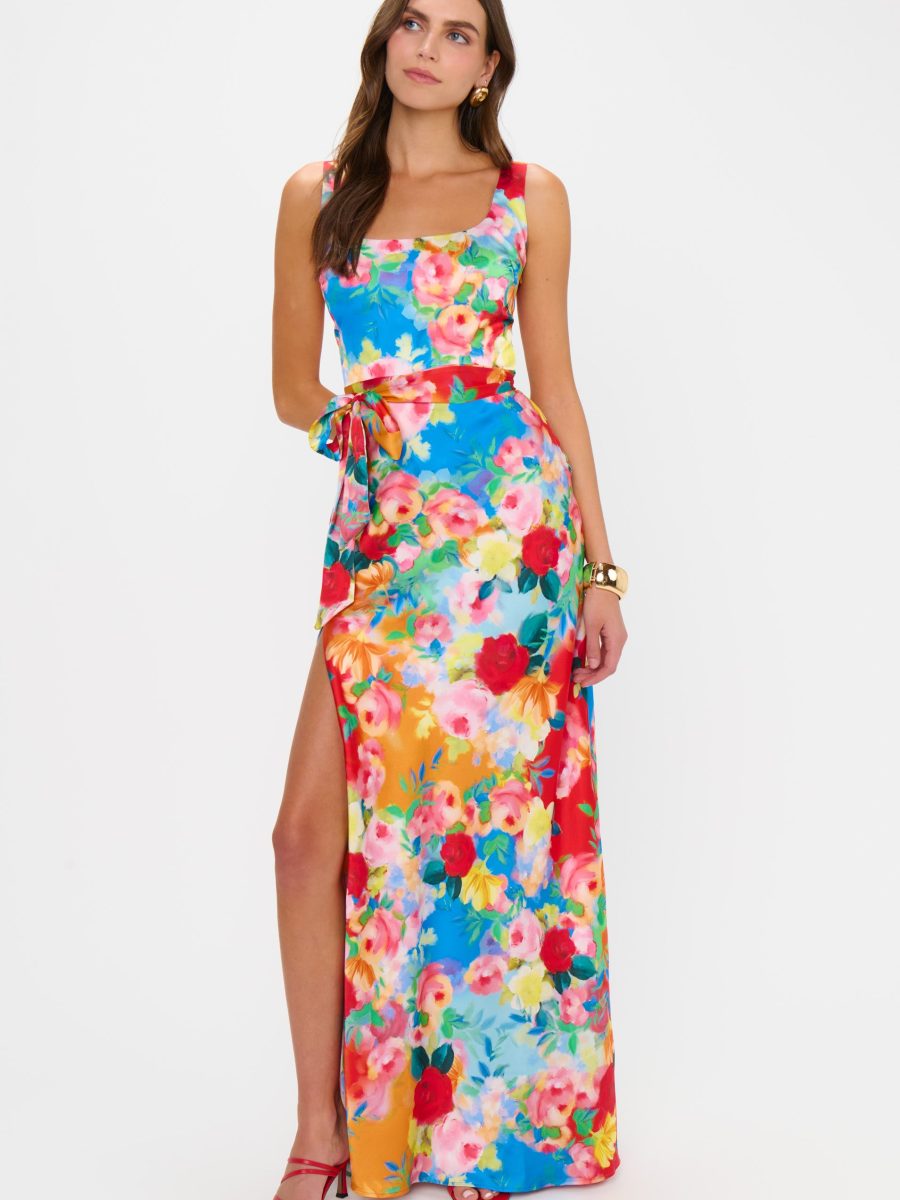 Lana Maxi Dress ~ Sunset Garden Gala