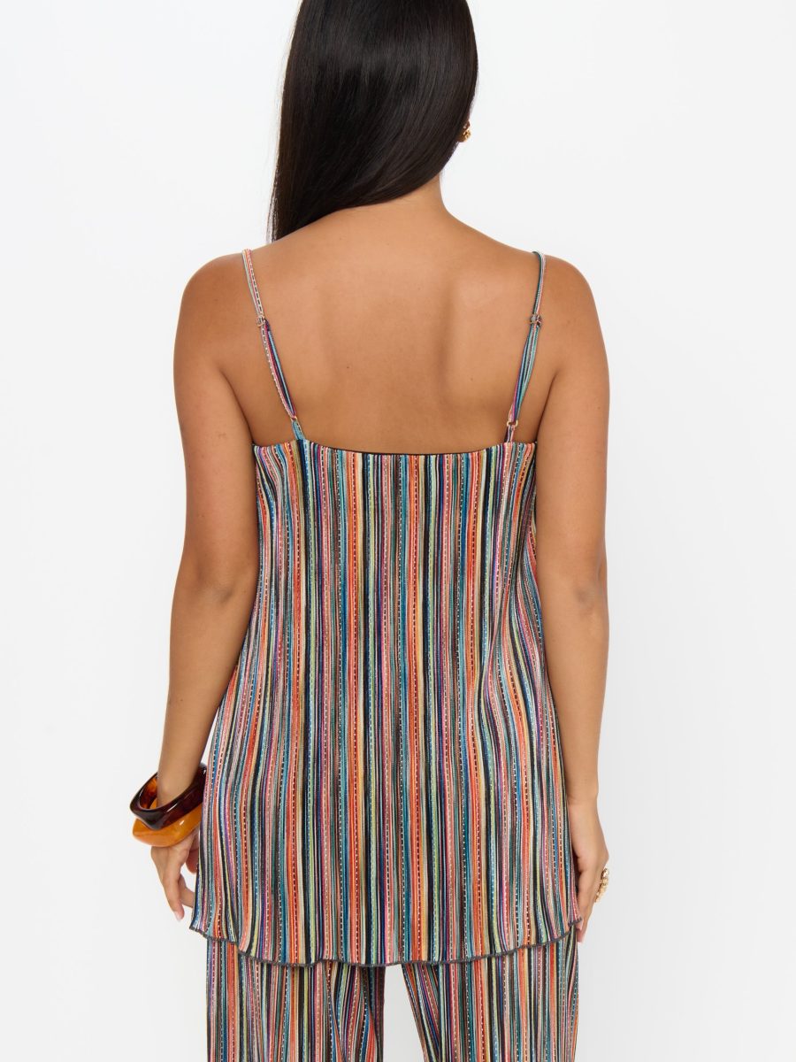 Abby Top ~ Sundown Stripe Knit