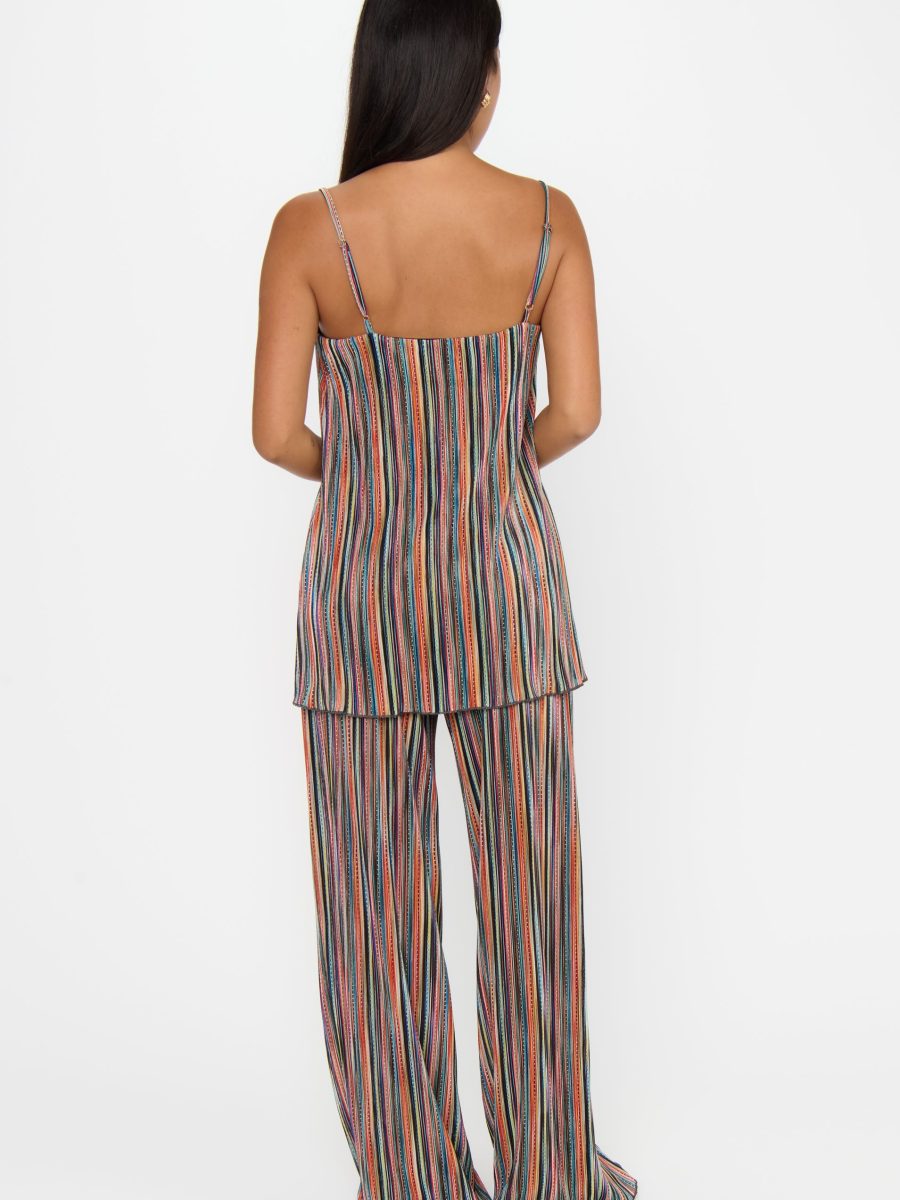 Abby Top ~ Sundown Stripe Knit