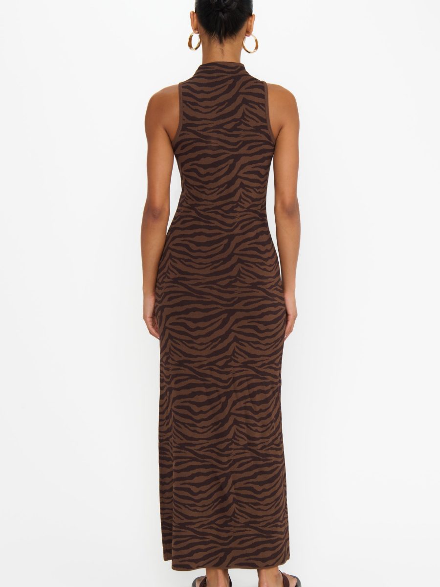 Shauna Maxi Dress ~ Wild Tiger Knit