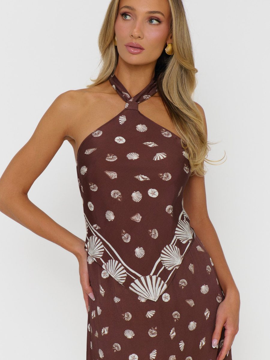 Bianca Maxi Dress ~ Cocoa Coast
