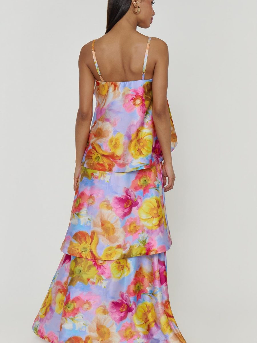 Ella Maxi Dress ~ Brushed Blooms