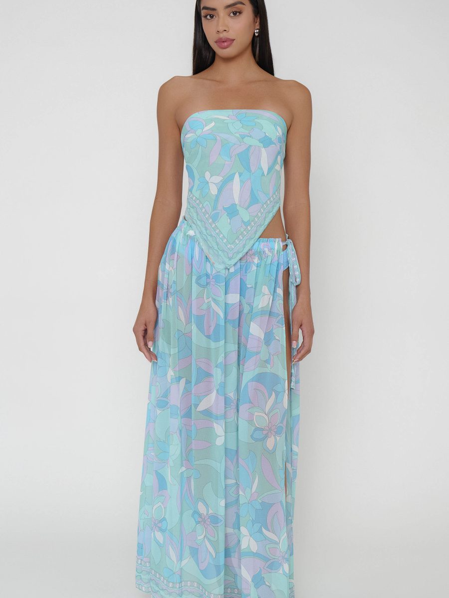 Portofino Skirt ~ Riviera Swirl