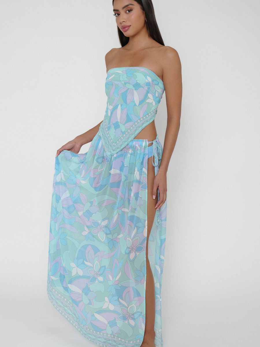 Portofino Skirt ~ Riviera Swirl