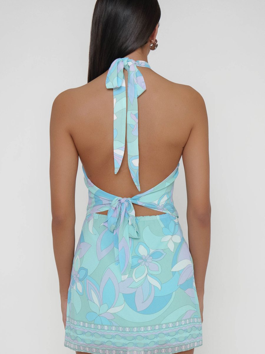 Bianca Mini Dress ~ Riviera Swirl