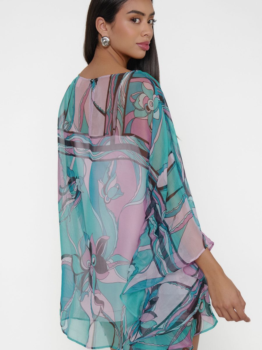 Olsen Mini Dress ~ Siren Spell Silk Chiffon