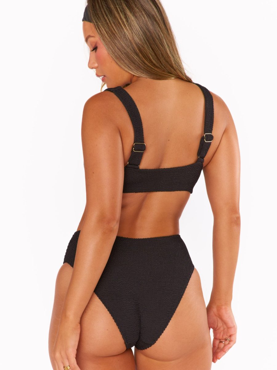 Sail Bottom ~ Black Scrunch