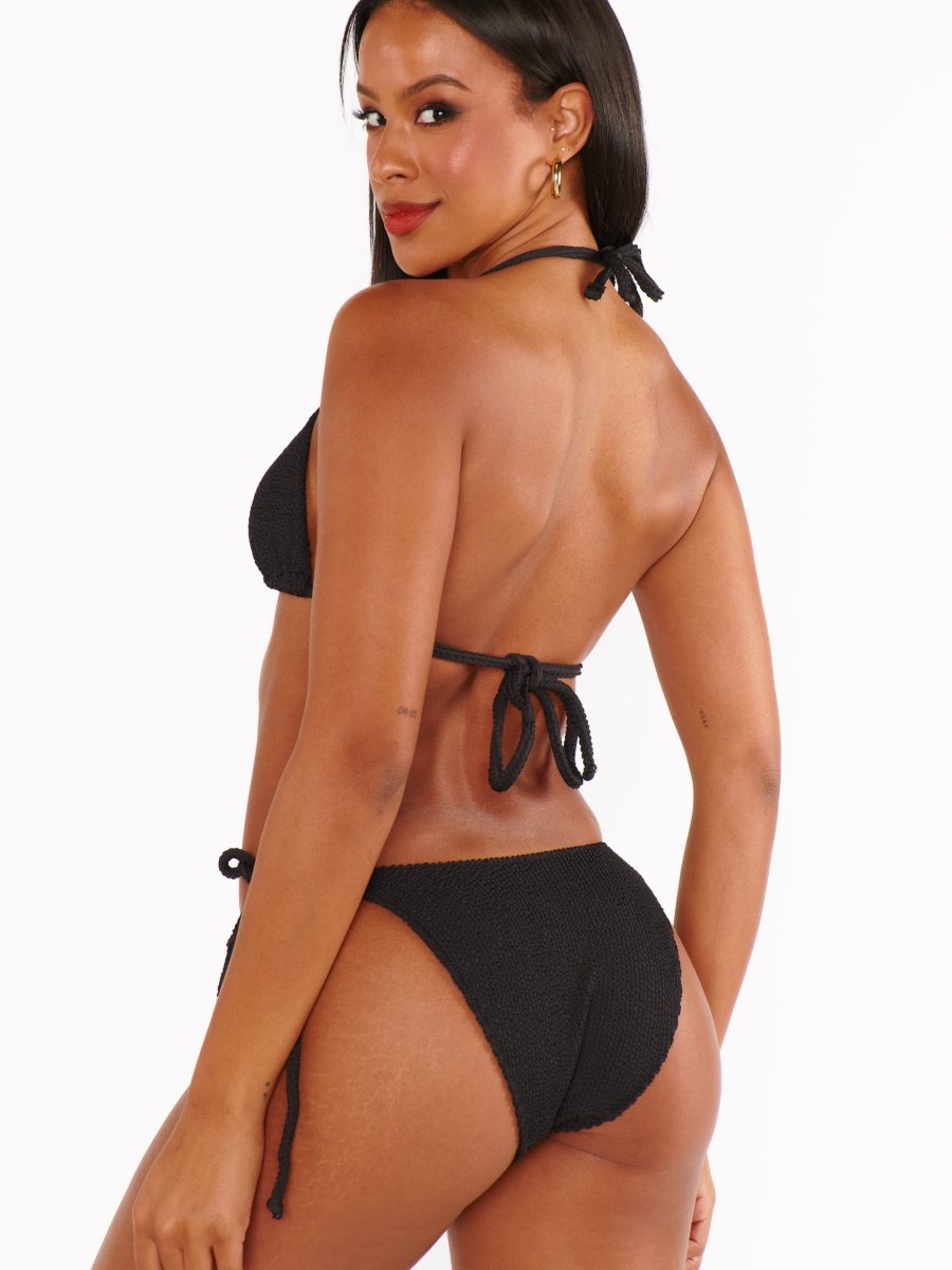 Tides Bottom ~ Black Scrunch