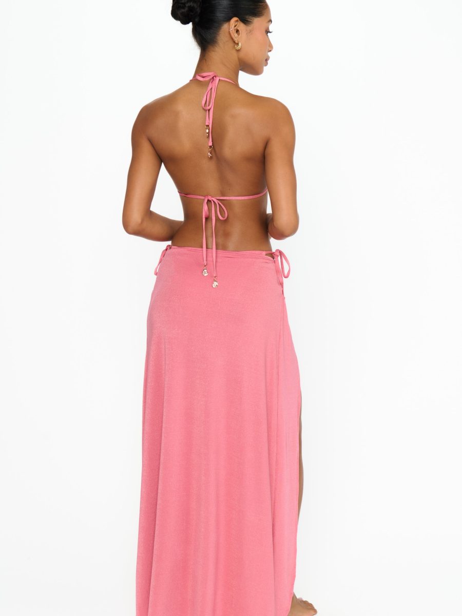 Cyprus Sarong ~ Coral Reef Shimmer with Shells
