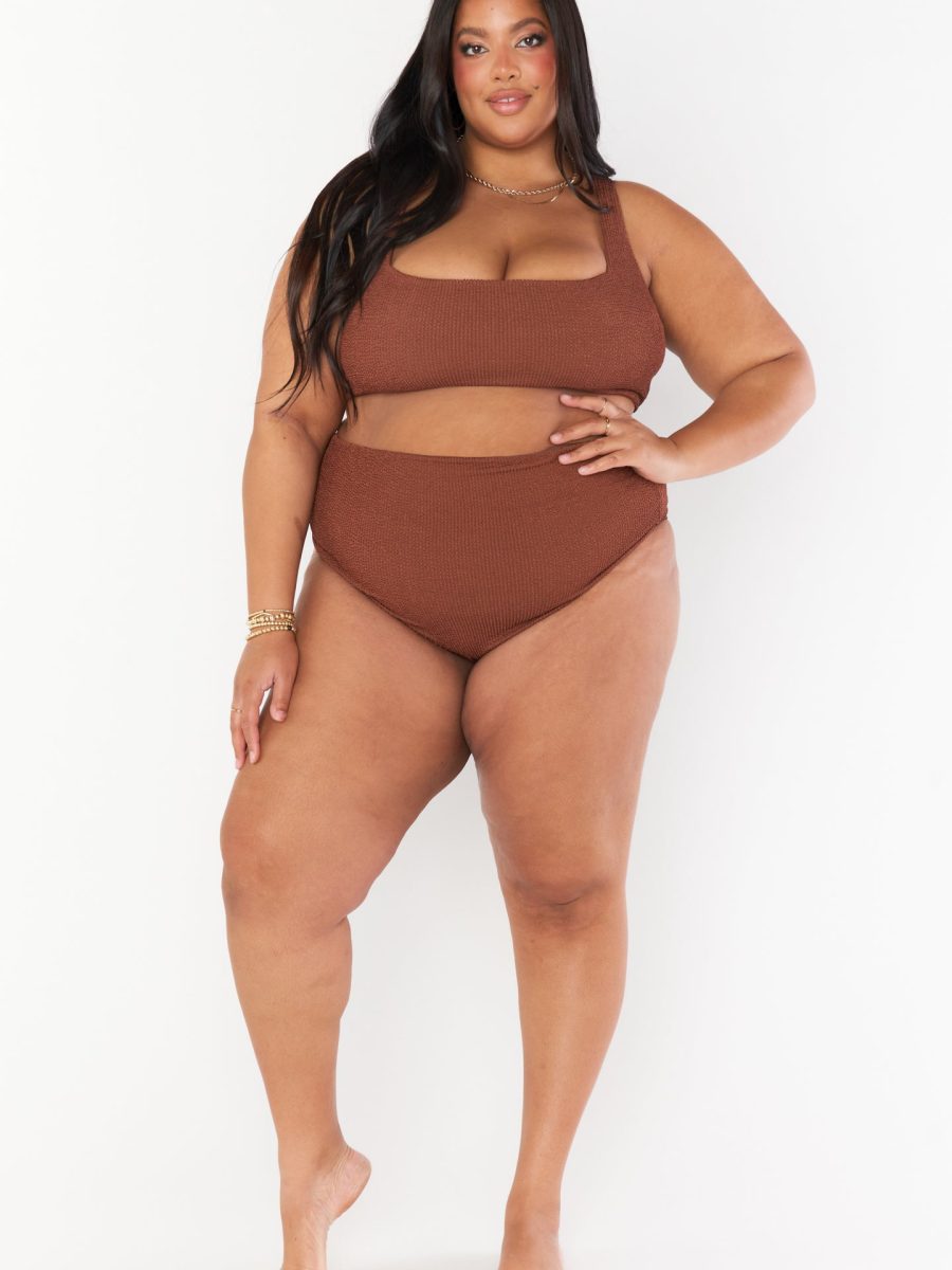 Hot Tub Top ~ Chocolate Scrunch