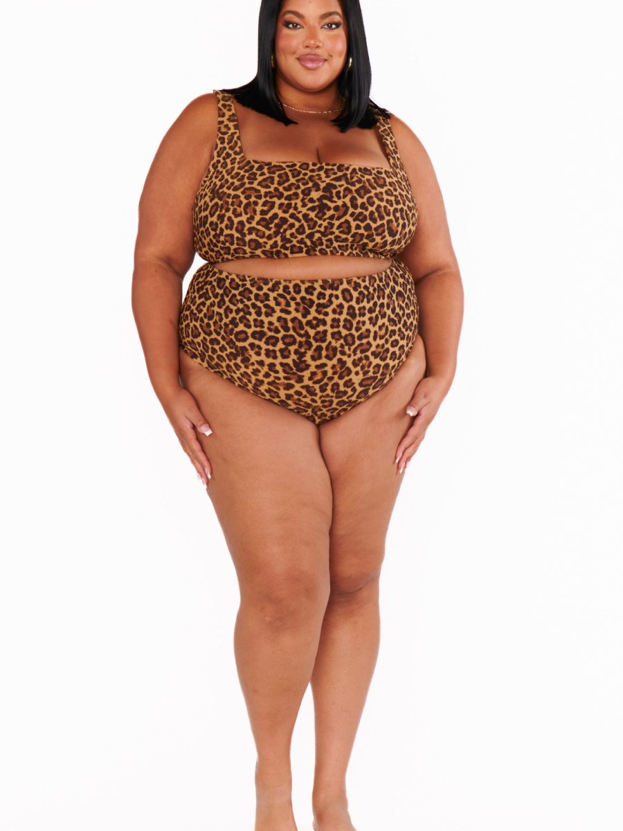 Sail Bottom ~ Leopard Contour Scrunch