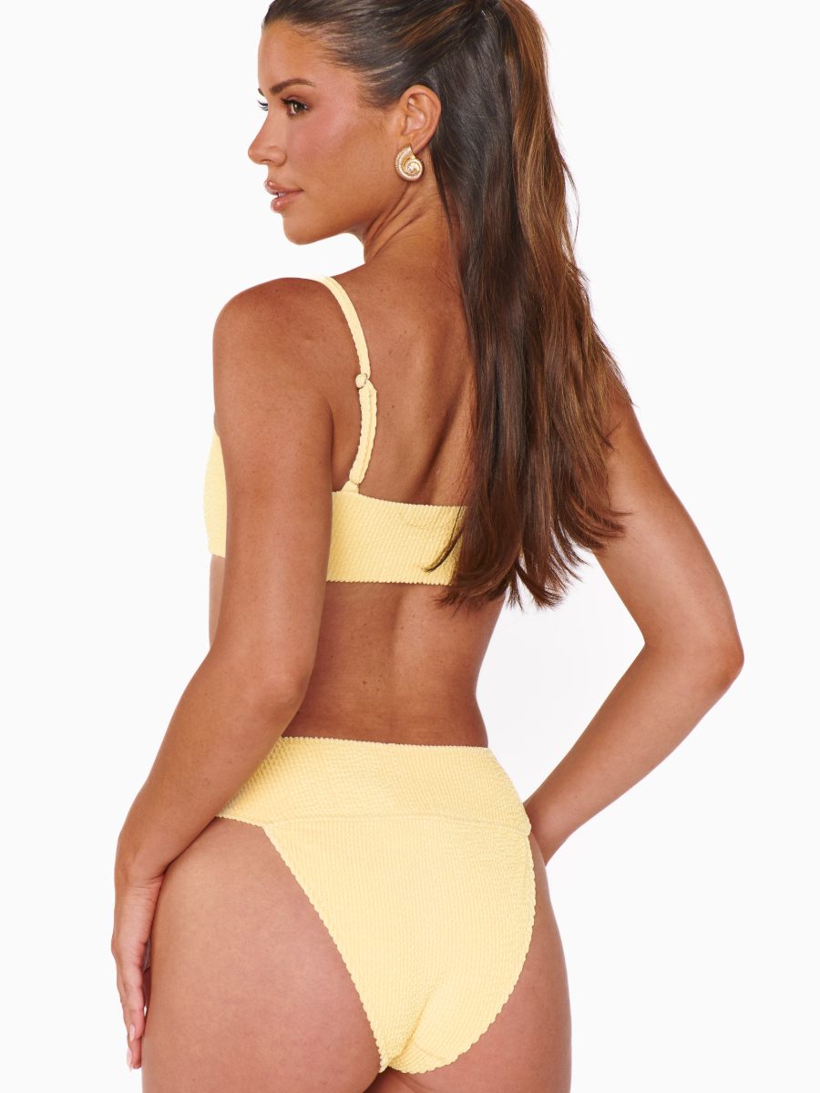 Del Rey Bottom ~ Butter Yellow Scrunch