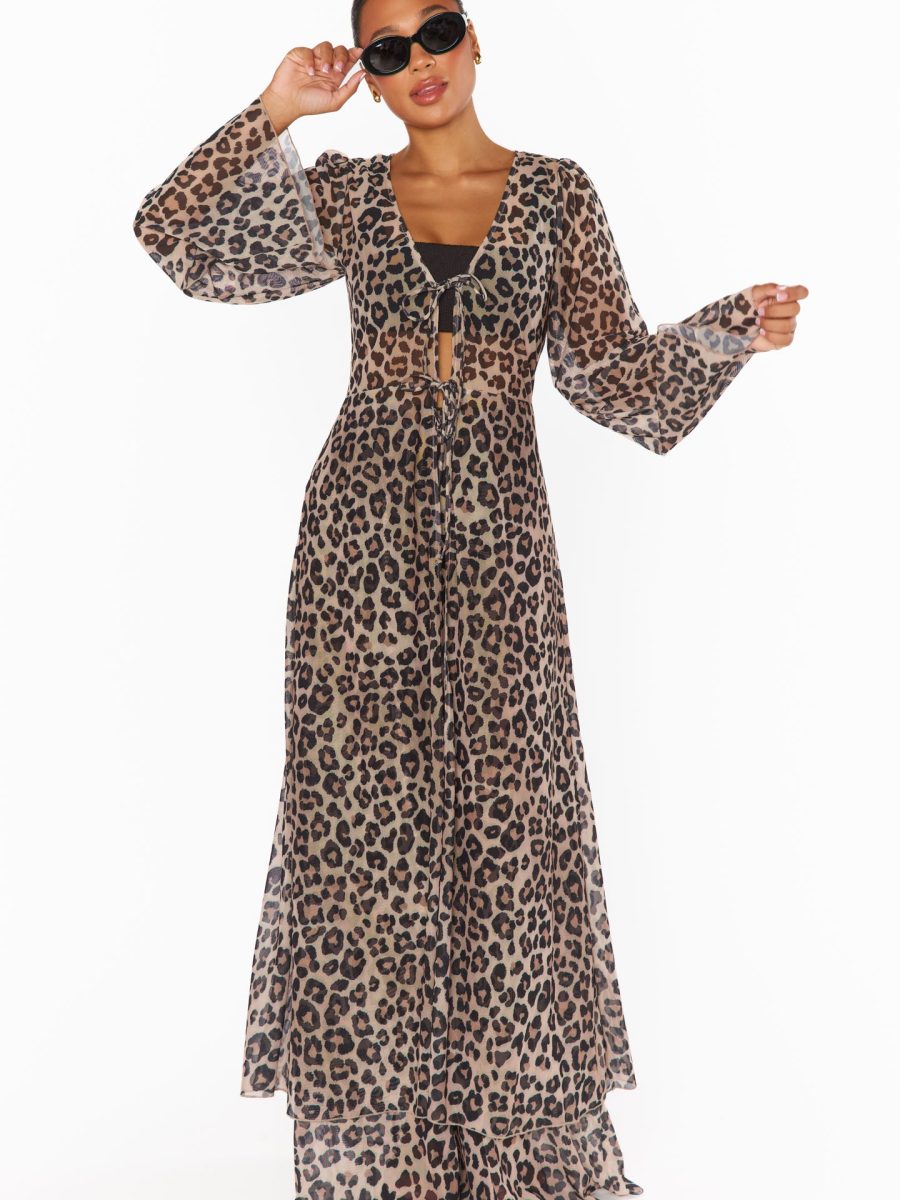 Jet Setter Pants ~ Cheetah Mesh