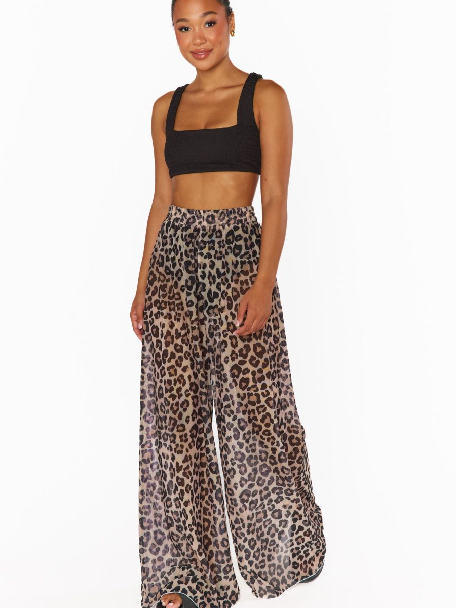 Jet Setter Pants ~ Cheetah Mesh