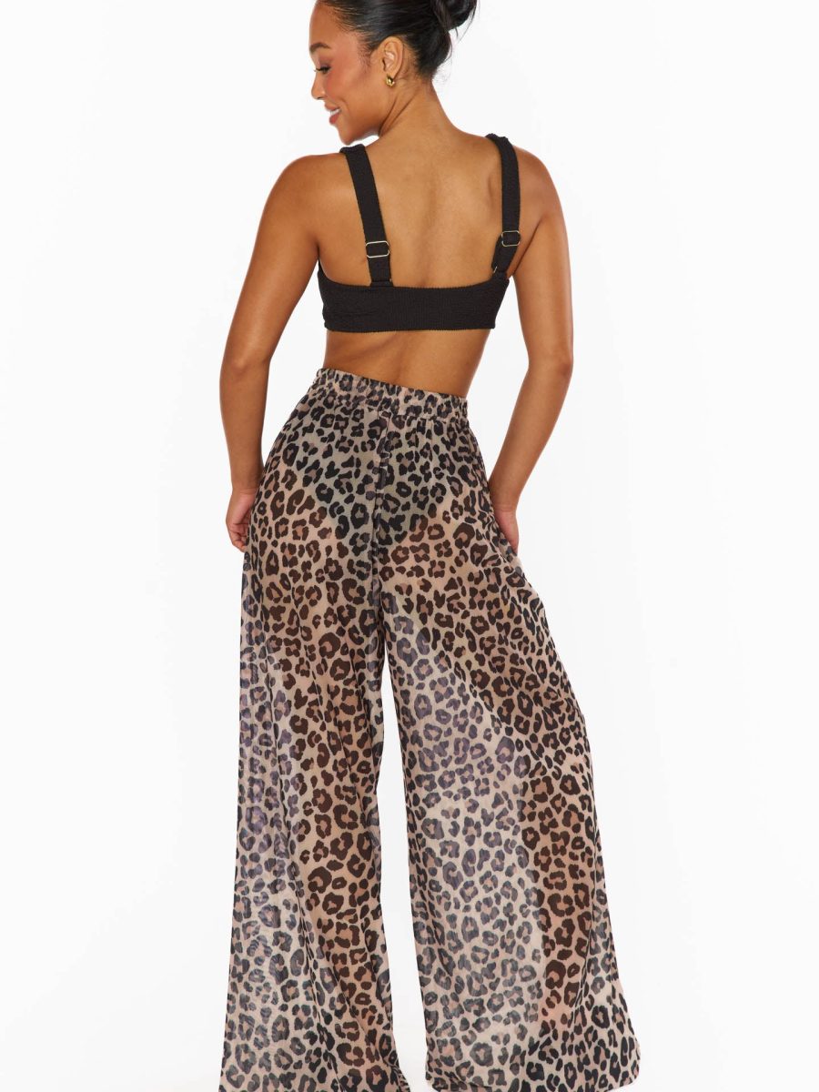 Jet Setter Pants ~ Cheetah Mesh