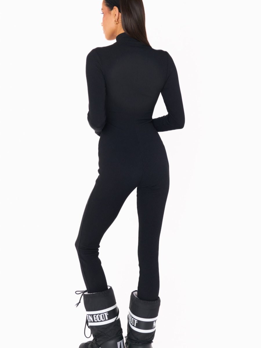Lodge Onesie ~ Winter Rib Black