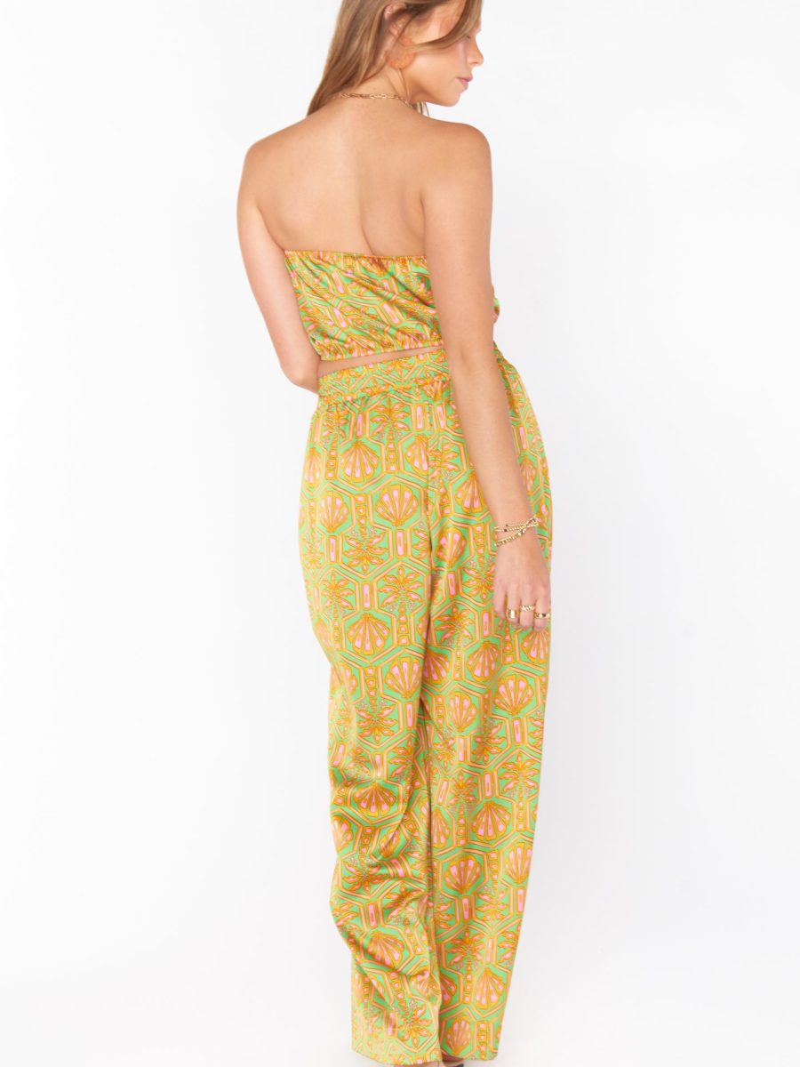 Landon Pants ~ Palm Deco
