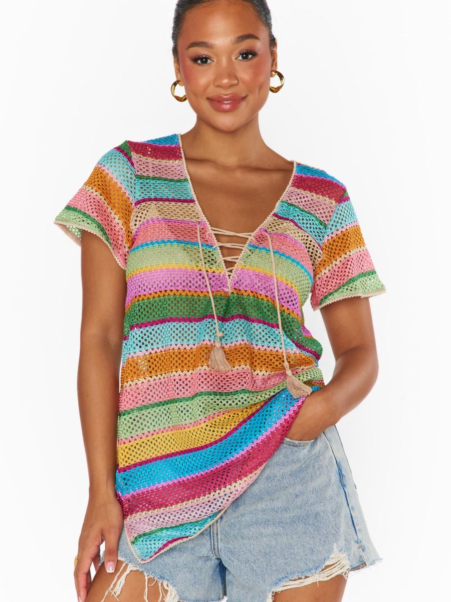 Travel Coverup ~ Multi Crochet