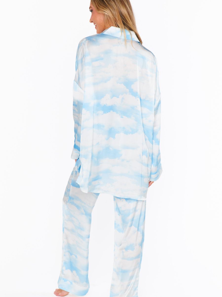 Overslept PJ Set ~ Dream Cloud Silky